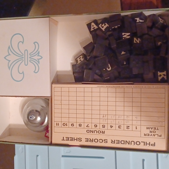 Vintage 60's Excellent Condition Phlounder Boardgame - Picture 9 of 10